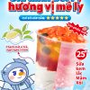 Sữa kem lắc mâm xôi