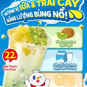 Sữa Thạch Kiwi