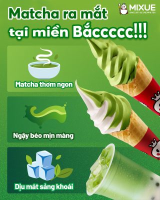 Kem Matcha Mixue