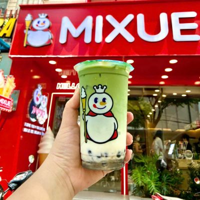 Sữa tươi Matcha Mixue