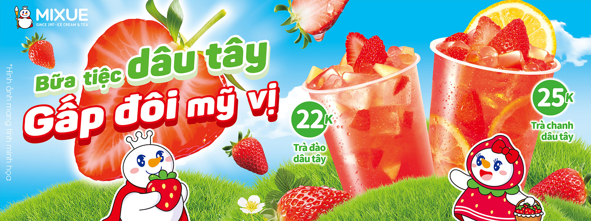 Bữa tiệc dâu tây
