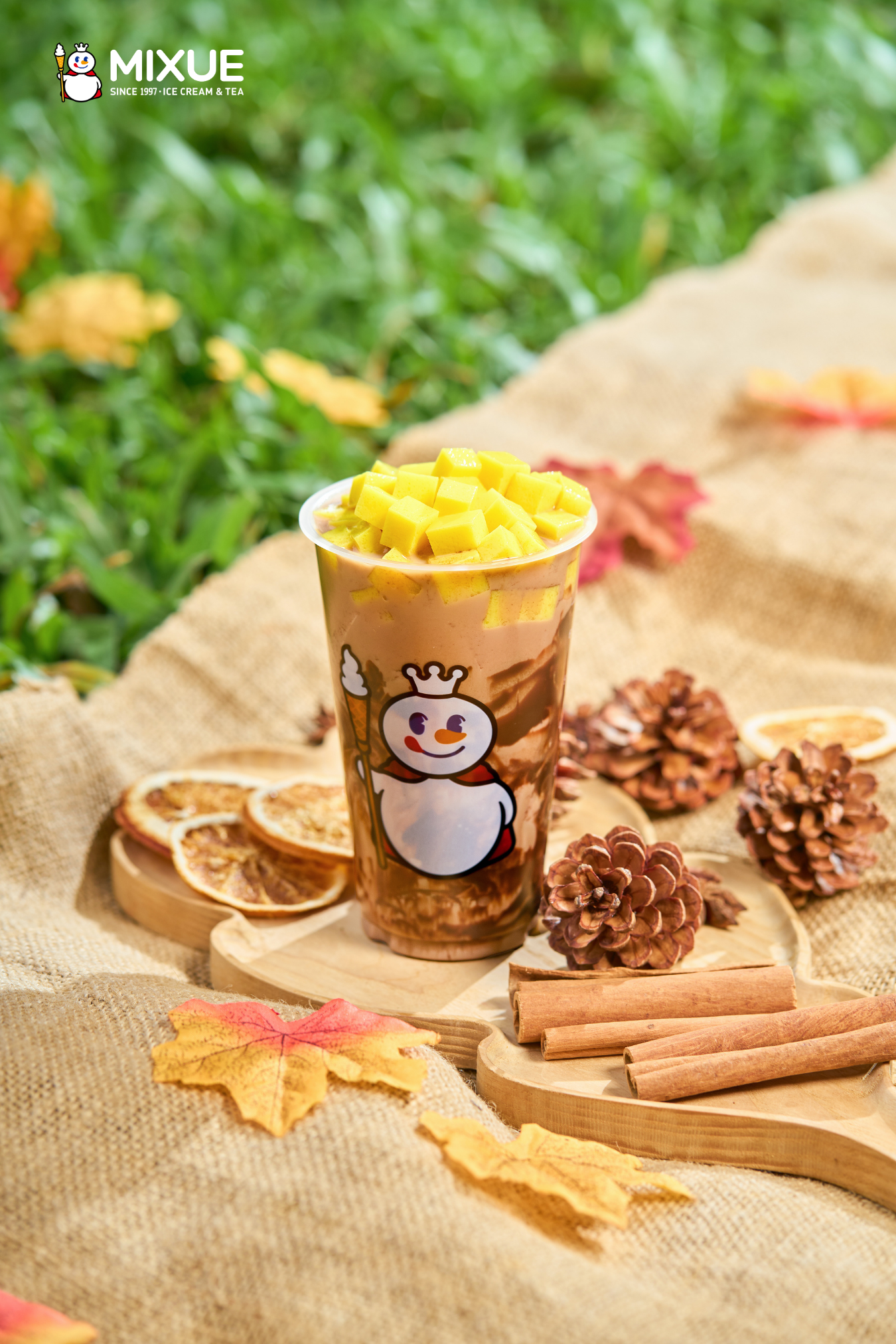 Trà Sữa Cacao Pudding Caramel